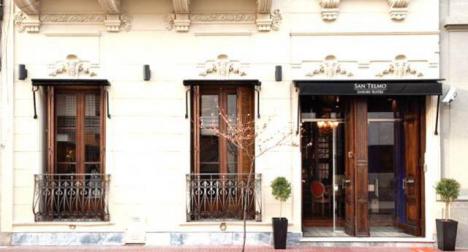 La fachada del San Telmo Luxury Suites, recientemente inaugurado