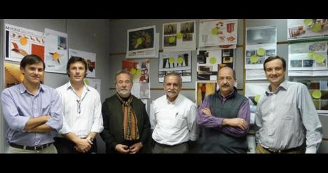 Lic Matias Correa, Ing Francisco Estruga, Arq Ricardo Blanco, DI Eduardo Nasso, DI Eduardo Simonetti, Ing Alfredo Gili.