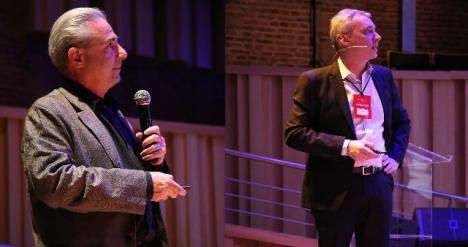 Izquierda: Pablo Katz, Francia; Derecha: Carlos Colombo, Argentina