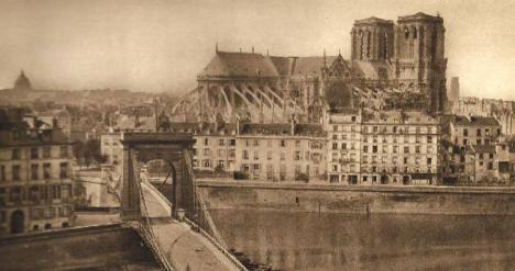Notre Dame antes de 1848, sin aguja