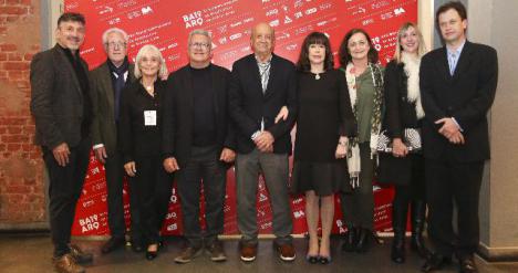 Miembros del comit ejecutivo de Bienal en el cocktail de inauguracin de la XVII Bienal de Arquitectura Buenos Aires 2019